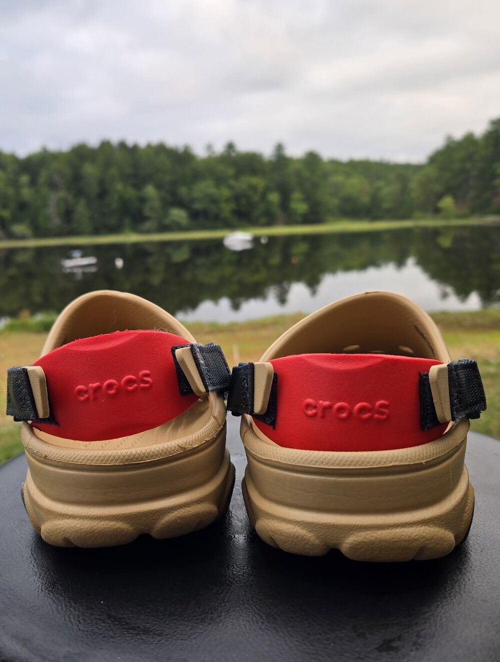 Crocs Classic All-Terrain Clog Tan Brown Unisex M6 / W8 - Picture 6 of 7